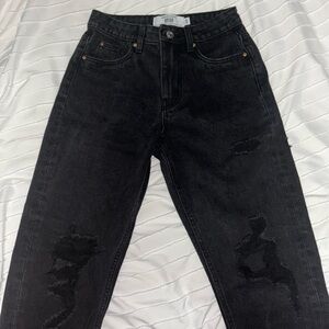 Refuge Mom Denim Black Jeans